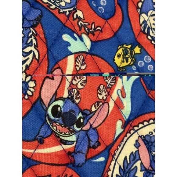 Vera Bradley Disney Stitch Monstera Paisley Large Backpack Bag Travel EXACT main image 11